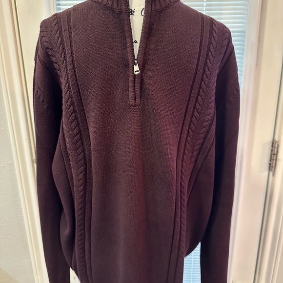 🍂EUC Calvin Klein Zip Up Sweater🍂 - Picture 2 of 7